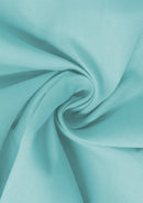 Sky Blue PolyCotton Fabric 65/35 Blended Dyed Premium Fabric 45" (112cm) Wide for Craft, Dressmaking, Face Masks & NHS Uniforms