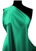 Satin Silky Fabric Plain Dress Spearmint 150cm Wide Dull Craft Material Bridal Fashion Scrunchies & Headbands