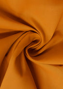 Squash Orange PolyCotton Fabric 65/35 Blended Dyed Premium Fabric 45" (112cm) Wide for Craft, Dressmaking, Face Masks & NHS Uniforms