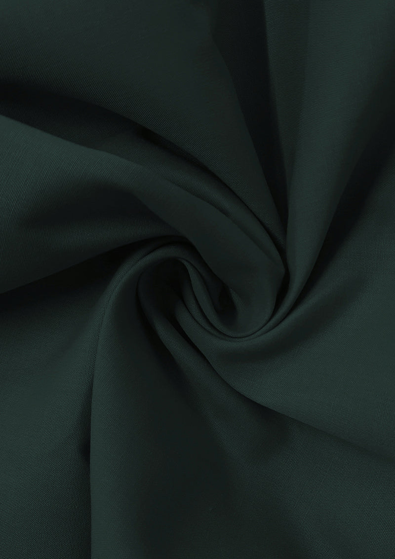 Polycotton Plain Fabric 45" Wide Blended (Dark Colours) Lightweight For Craft, Dress & Uniforms