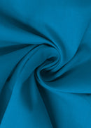 Turquoise Blue PolyCotton Fabric 65/35 Blended Dyed Premium Fabric 45" (112cm) Wide for Craft, Dressmaking, Face Masks & NHS Uniforms