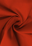 Vermilion Red PolyCotton Fabric 65/35 Blended Dyed Premium Fabric 45" (112cm) Wide for Craft, Dressmaking, Face Masks & NHS Uniforms