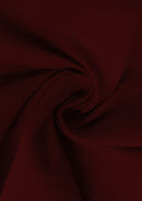 Wine Cotton Fabric 100% Cotton Poplin Plain Fabric for Dressmaking, Craft, Quilting & Facemasks 45" (112 cms) Wide Per Metre